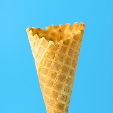 shot of an ice cream cone